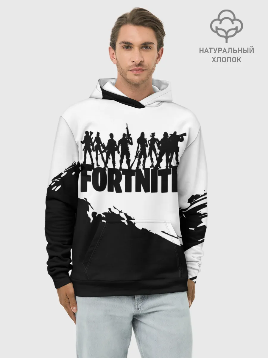 Худи мужской база хлопок / Fortnite