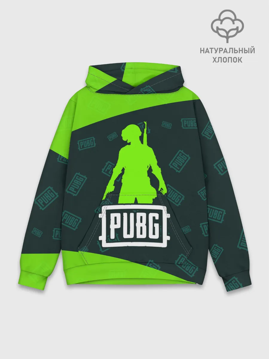 Худи мужской база хлопок / PUBG / ПАБГ