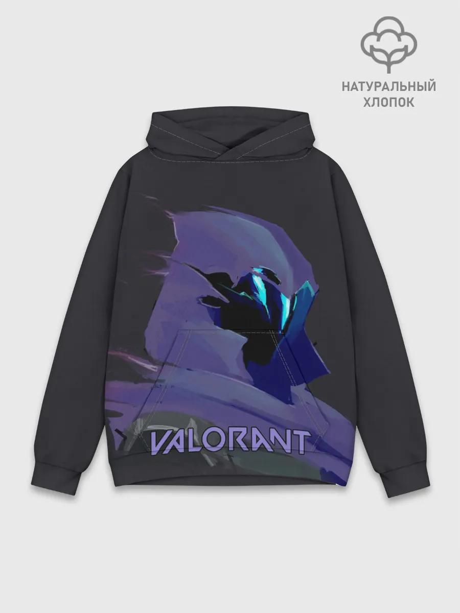 Худи мужской база хлопок / VALORANT