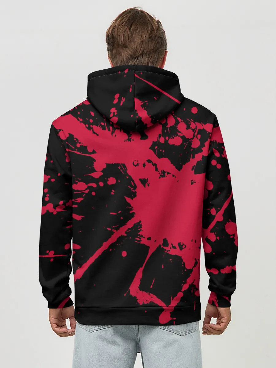 Худи мужской база хлопок / Blink 182