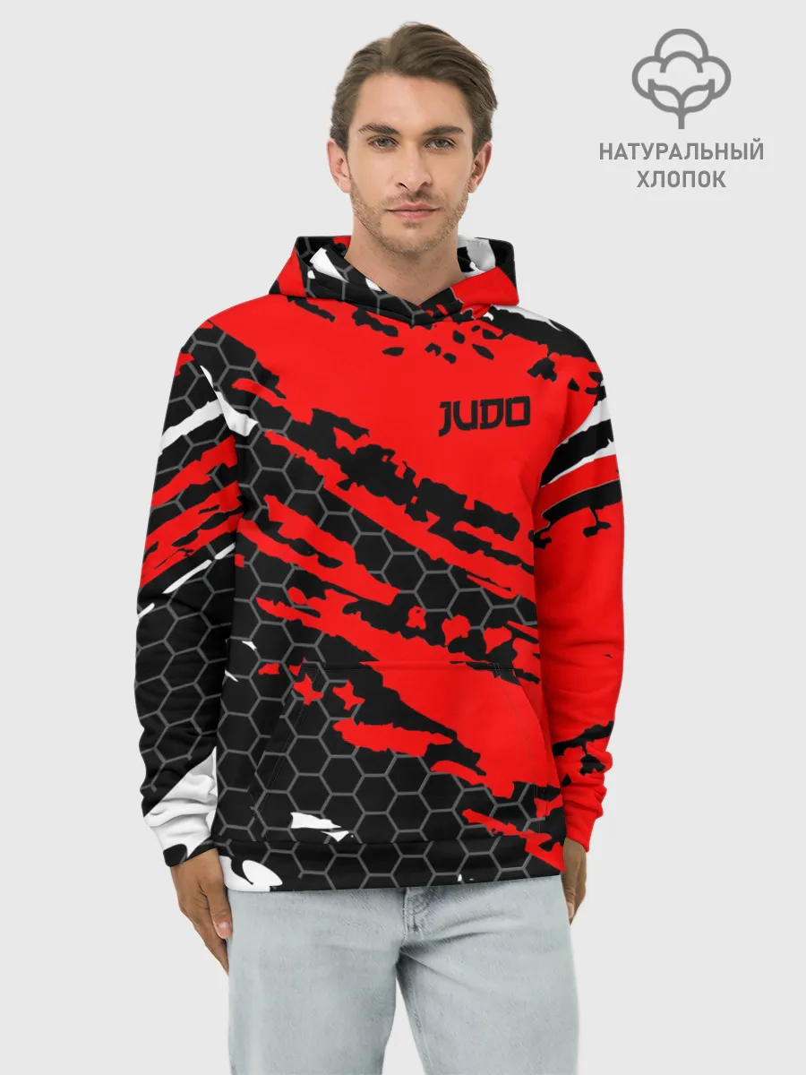 Худи мужской база хлопок / Judo