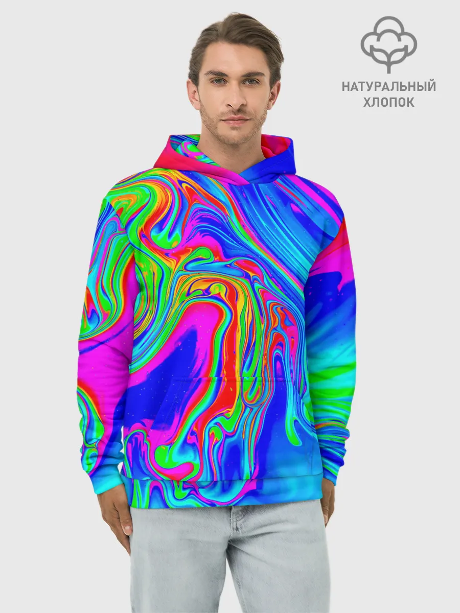 Худи мужской база хлопок / Краска