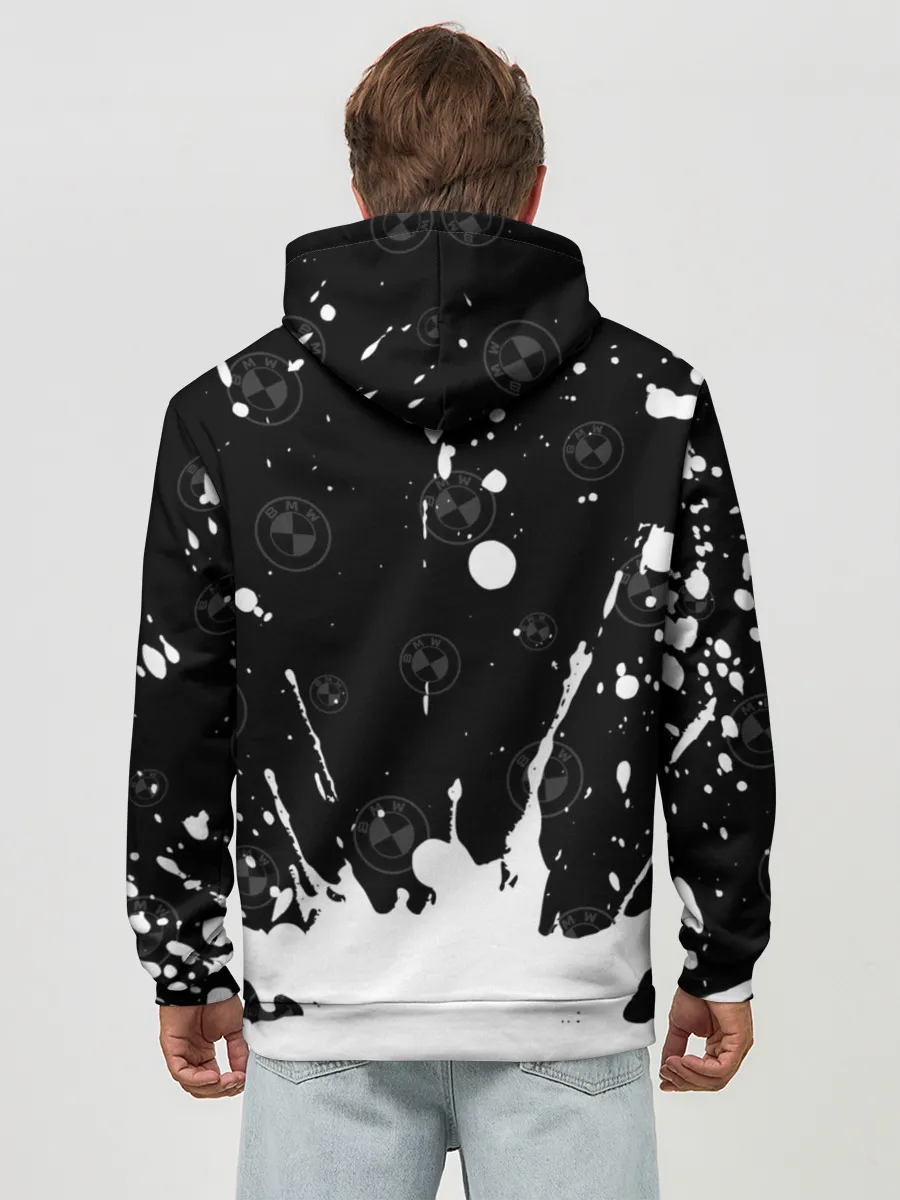 Худи мужской база хлопок / BMW / БМВ