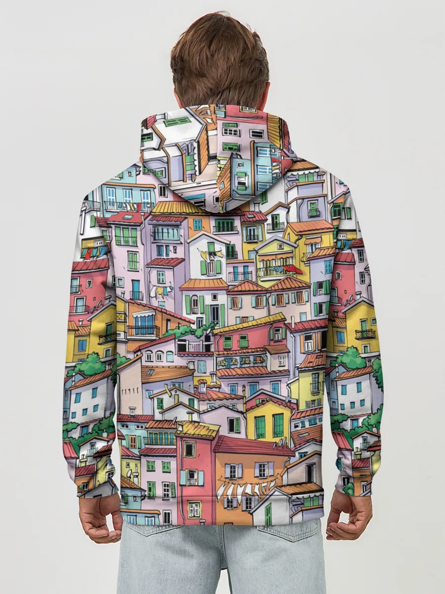 Худи мужской база хлопок / Ментон Франция