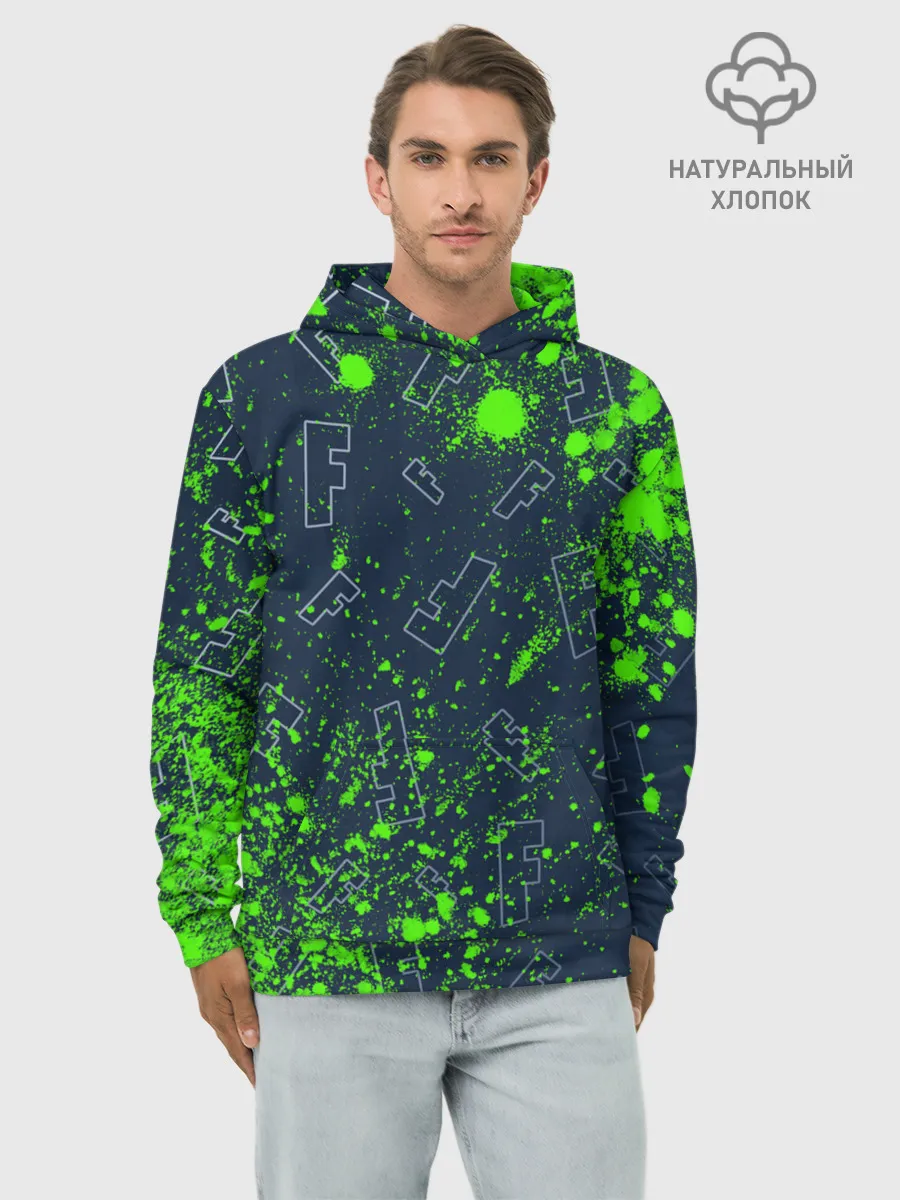 Худи мужской база хлопок / FORTNITE / ФОРТНАЙТ