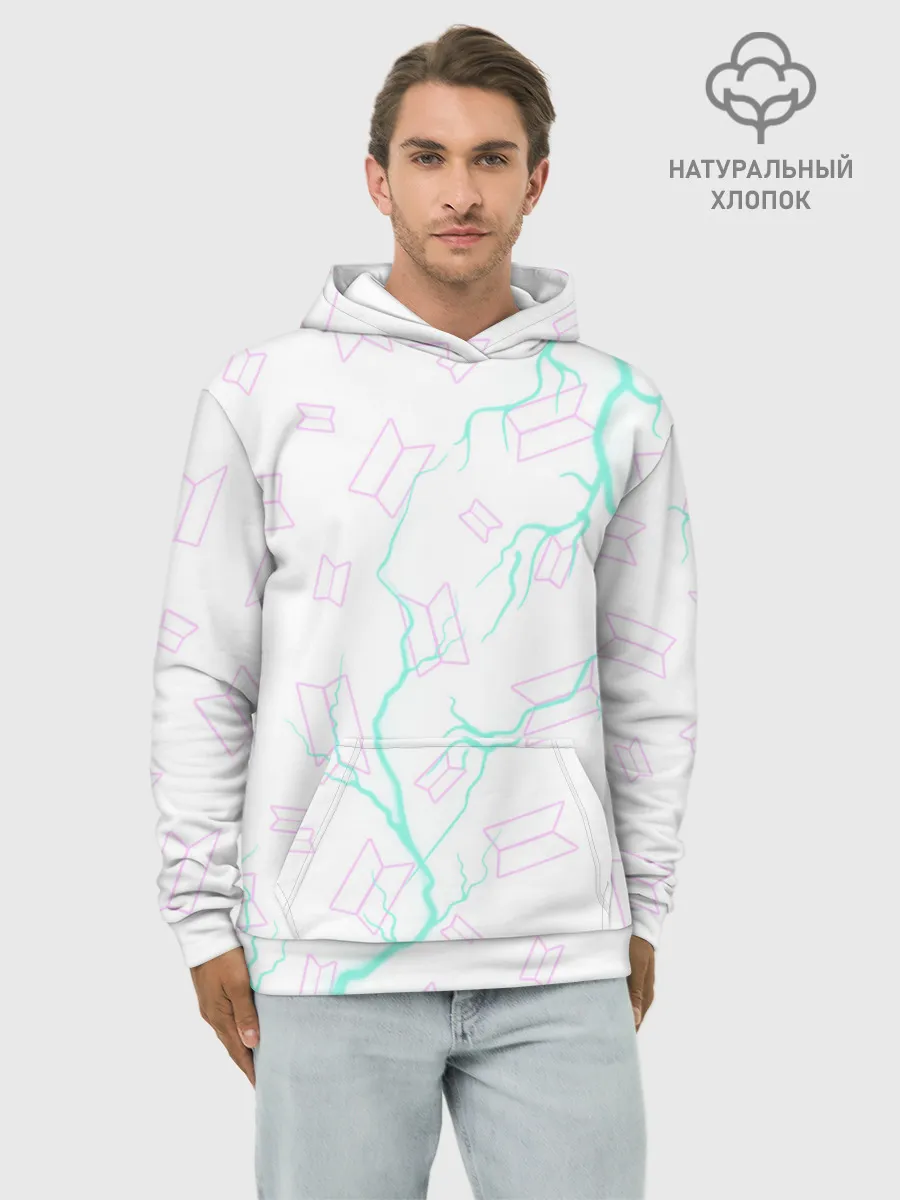 Худи мужской база хлопок / BTS / БТС