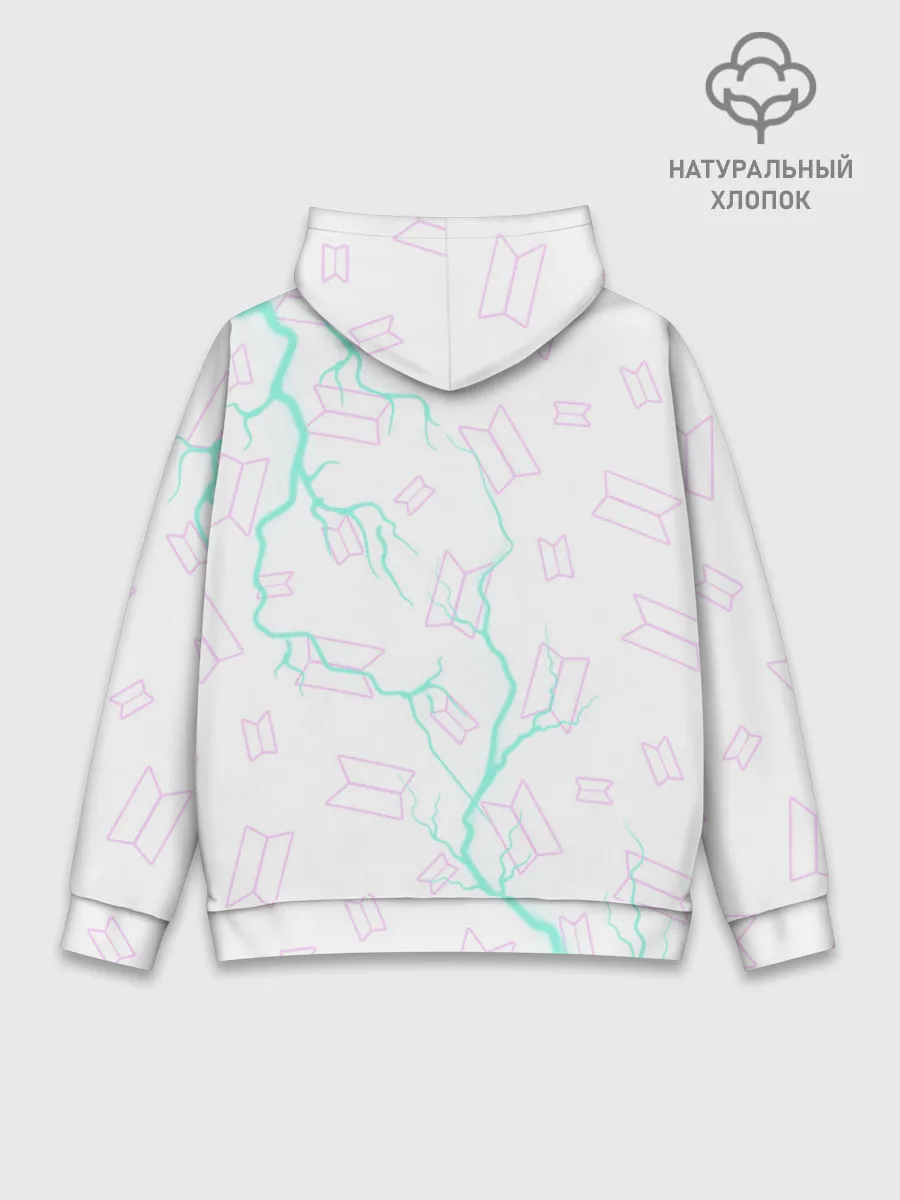 Худи мужской база хлопок / BTS / БТС