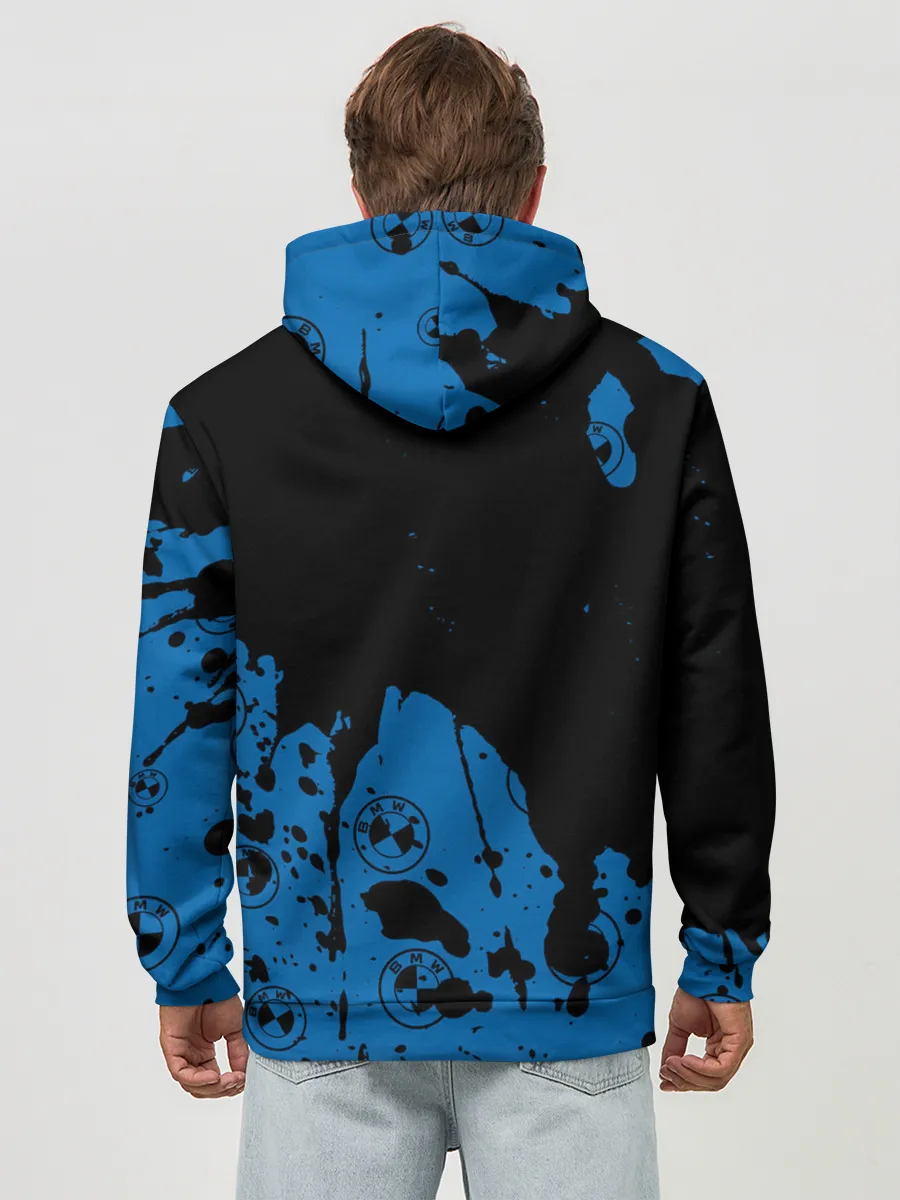 Худи мужской база хлопок / BMW / БМВ