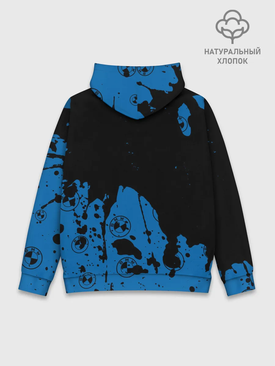 Худи мужской база хлопок / BMW / БМВ