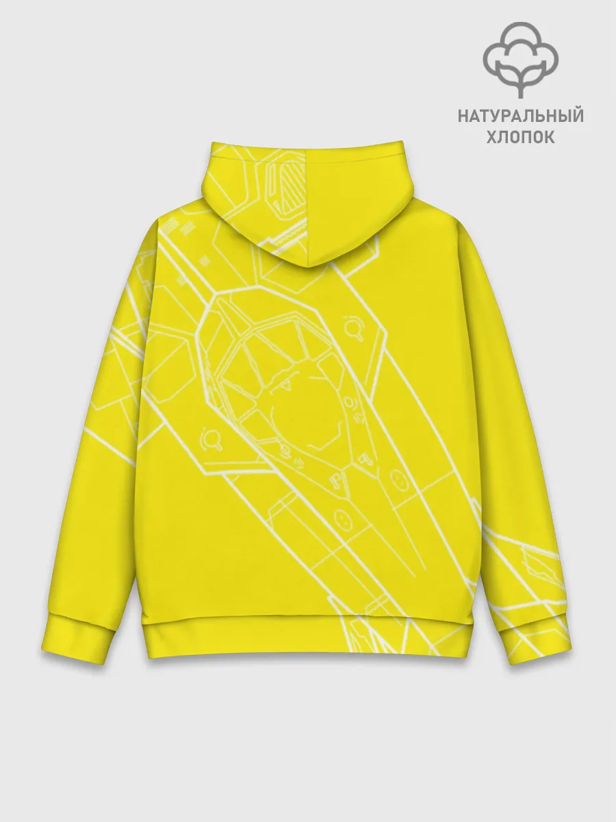 Худи мужской база хлопок / Justice League