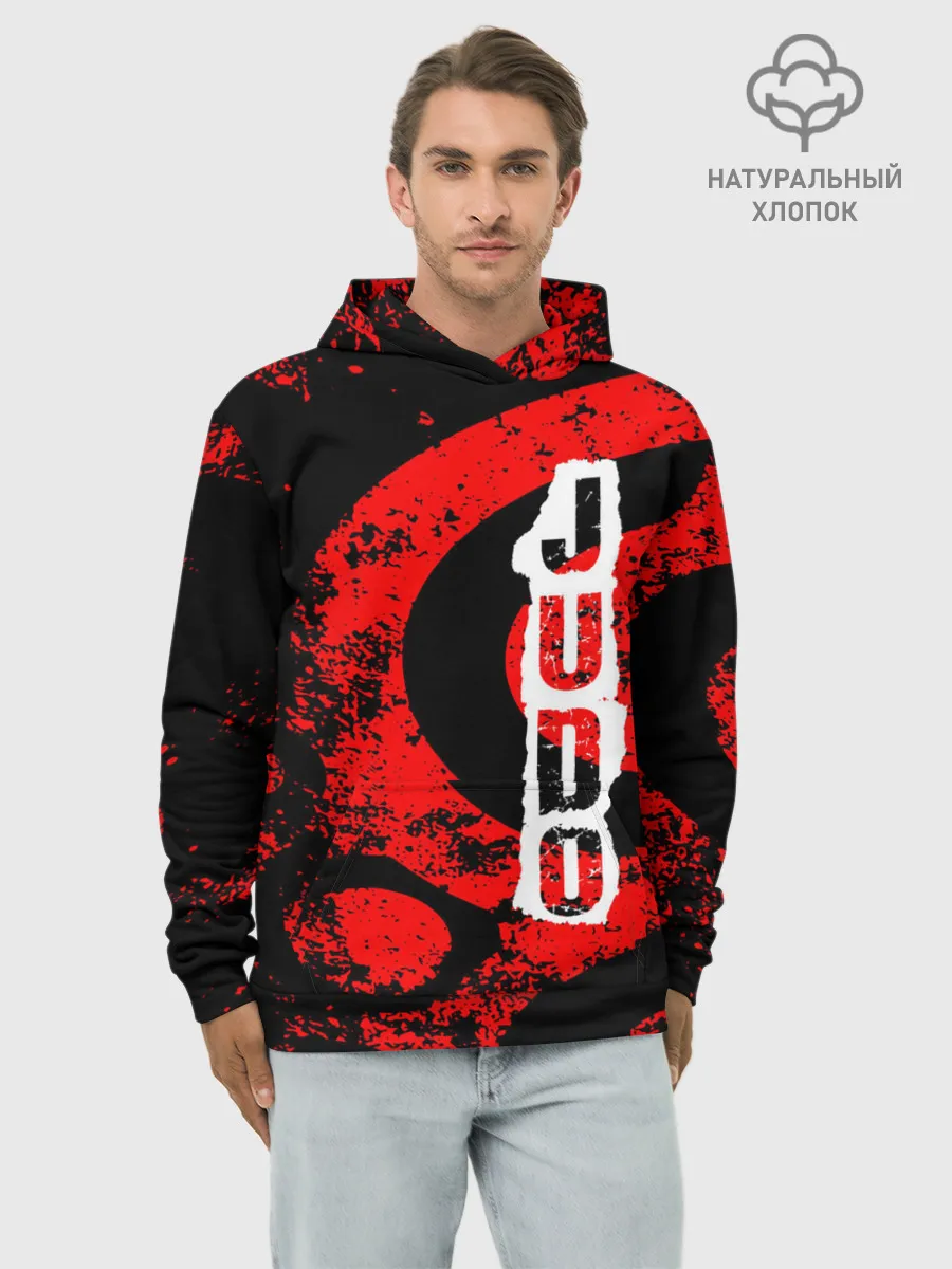Худи мужской база хлопок / Judo