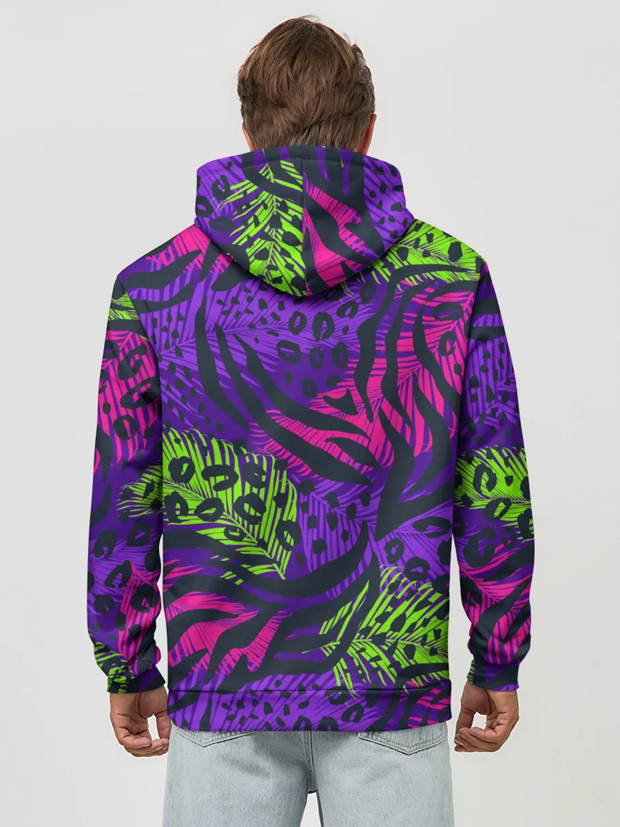 Худи мужской база хлопок / Африканский дух