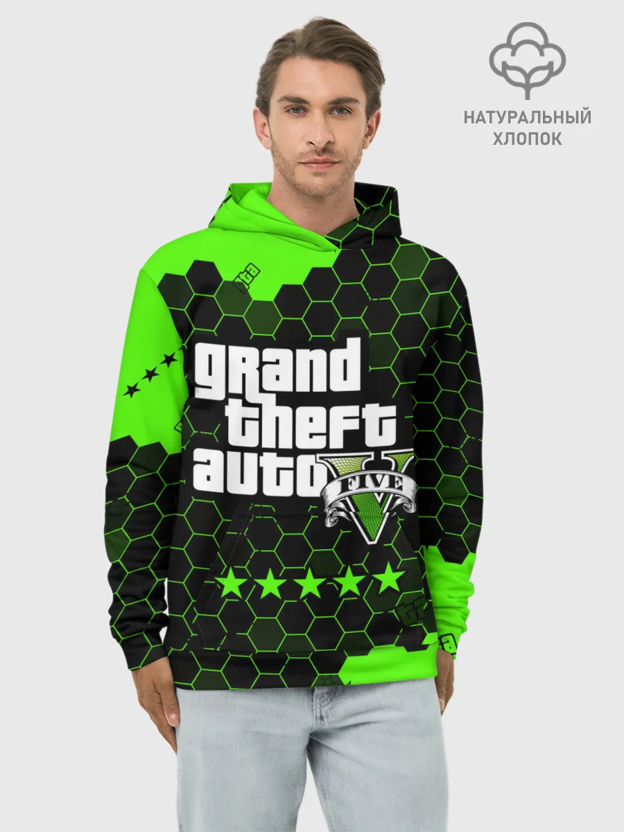 Худи мужской база хлопок / GTA 5 / ГТА 5
