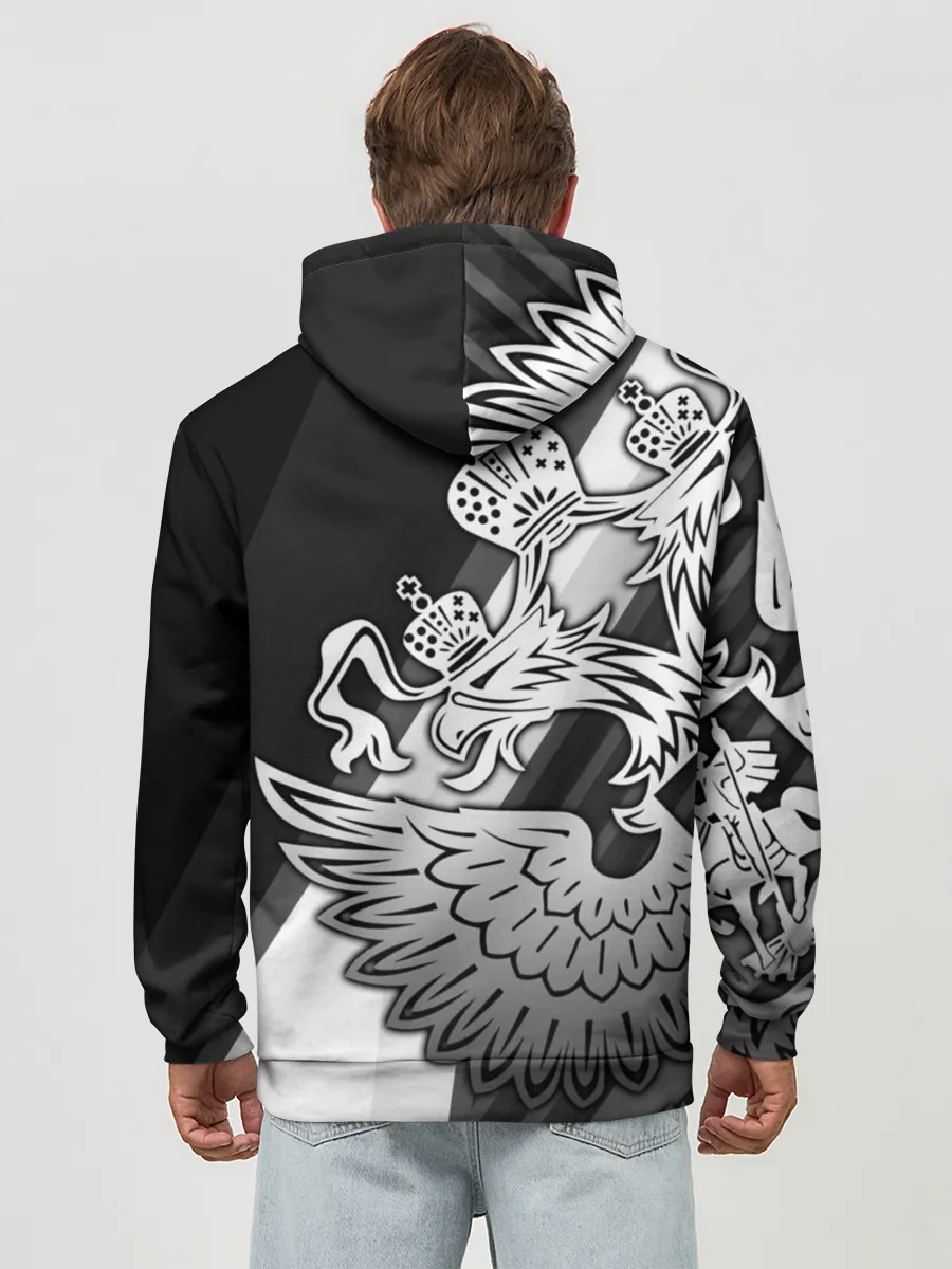 Худи мужской база хлопок / Bodybuilding