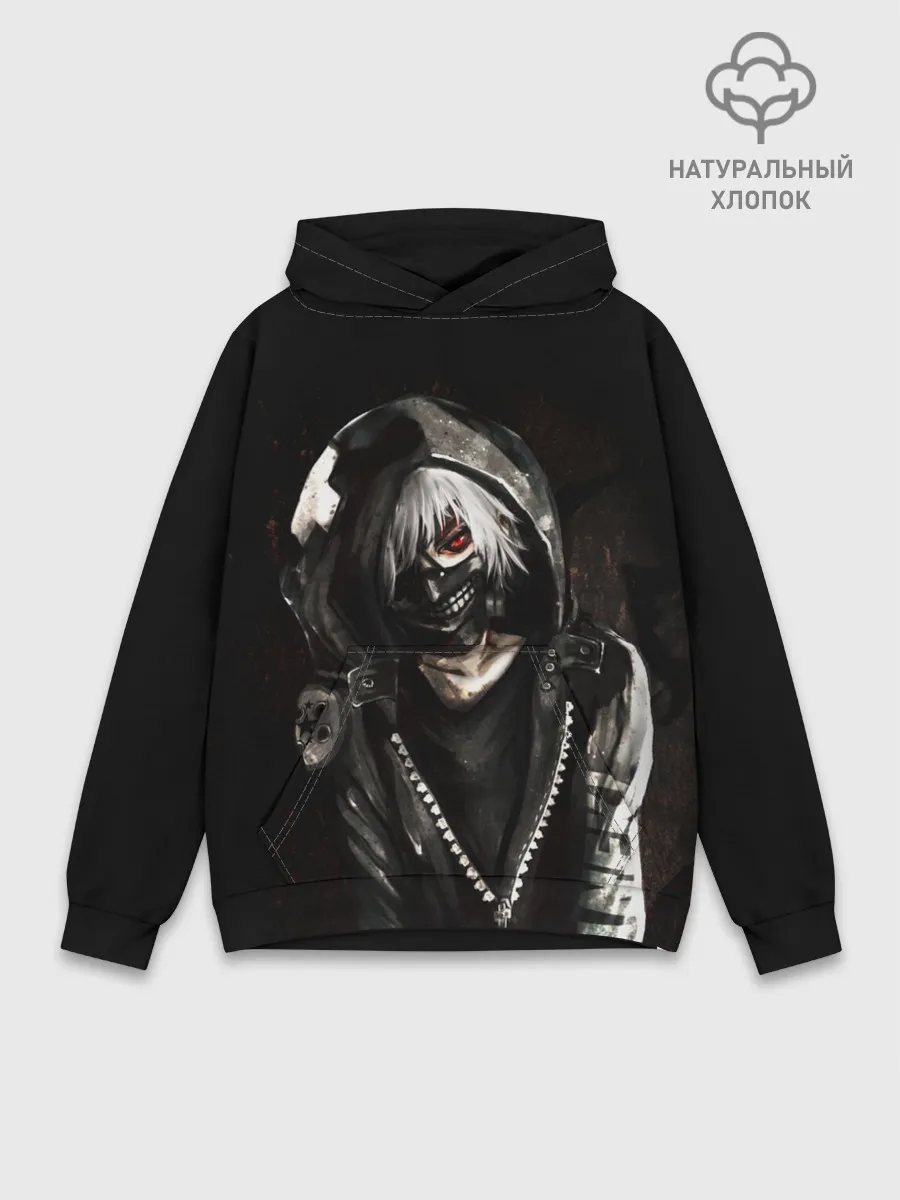 Худи мужской база хлопок / Токийский гуль