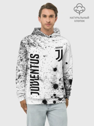 Худи мужской база хлопок / JUVENTUS / ЮВЕНТУС