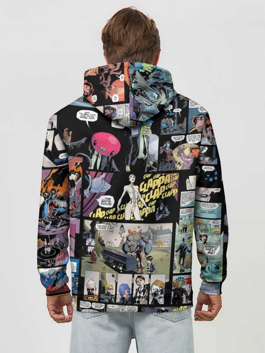 Худи мужской база хлопок / Академия Амбрелла