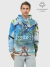 Худи мужской база хлопок / Horizon Forbidden West