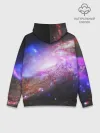 Худи мужской база хлопок / Космическая спираль