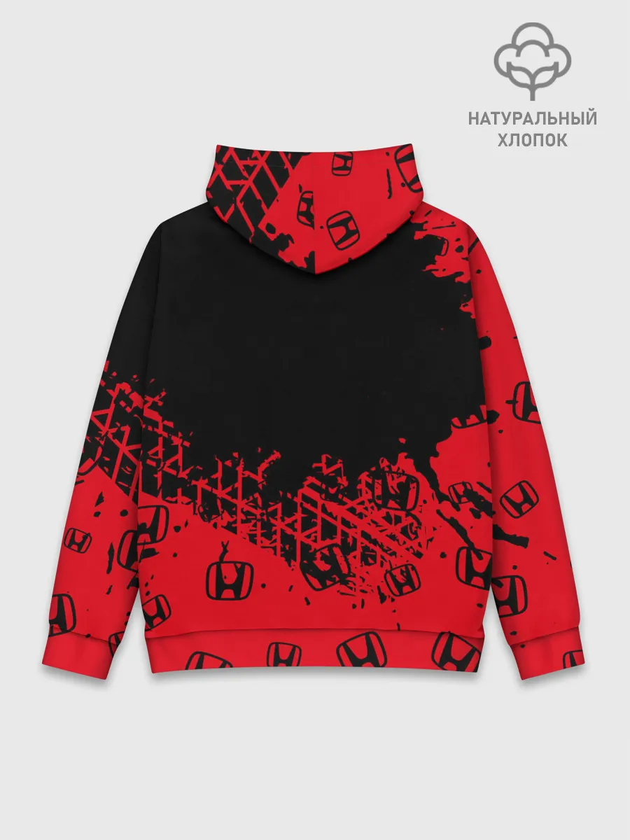 Худи мужской база хлопок / HONDA / ХОНДА