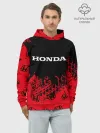 Худи мужской база хлопок / HONDA / ХОНДА