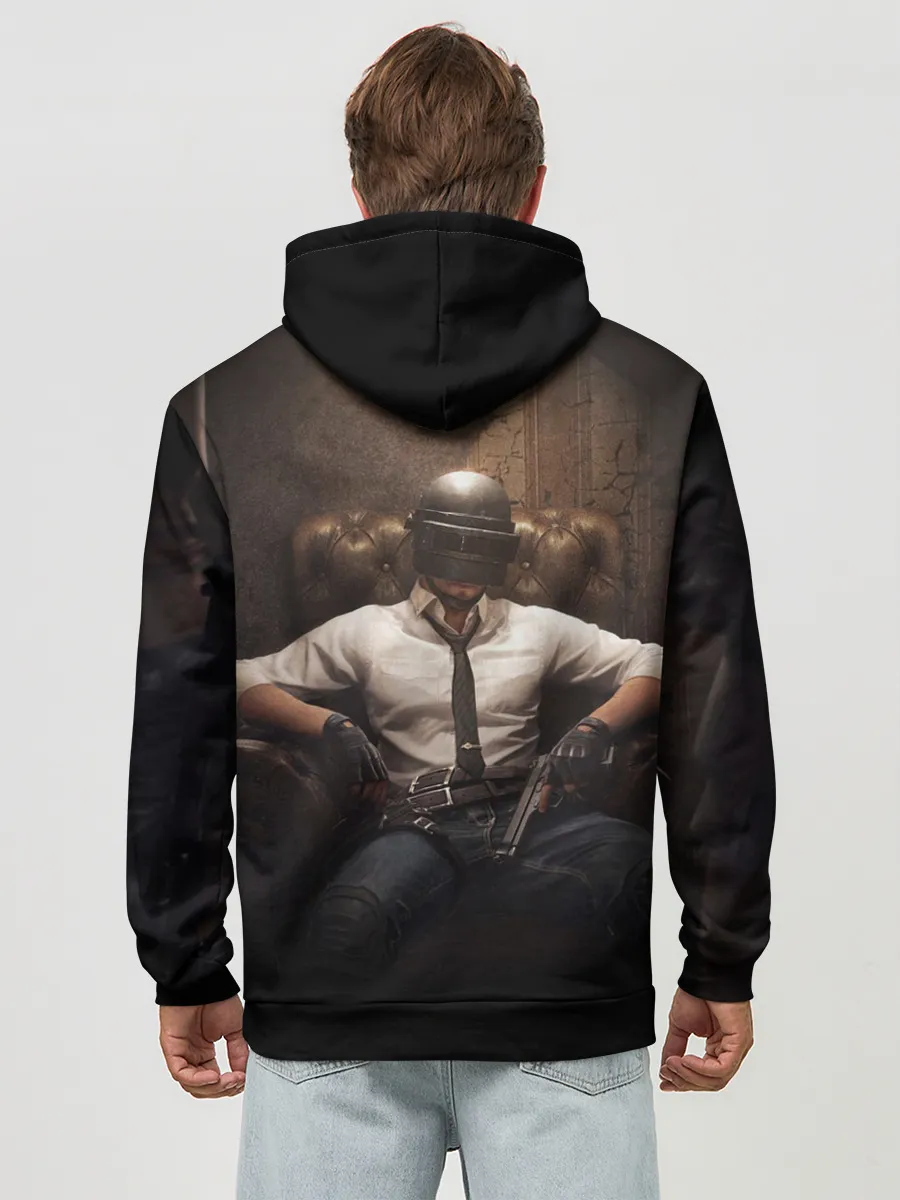 Худи мужской база хлопок / PRKN BTLGRND