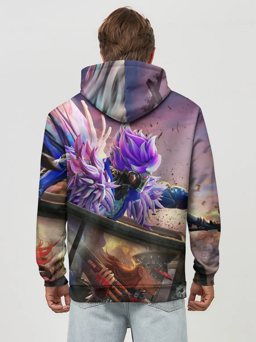 Худи мужской база хлопок / PUBG