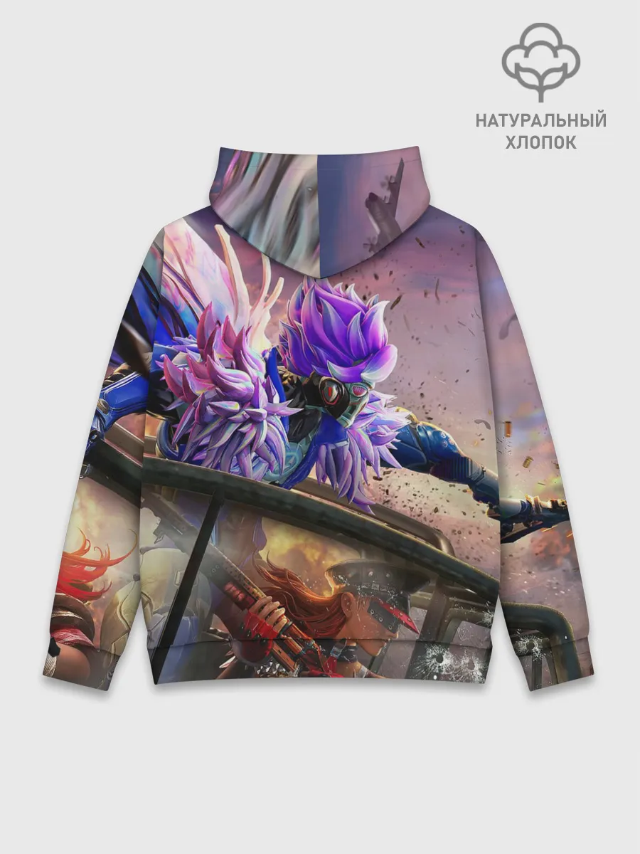 Худи мужской база хлопок / PUBG