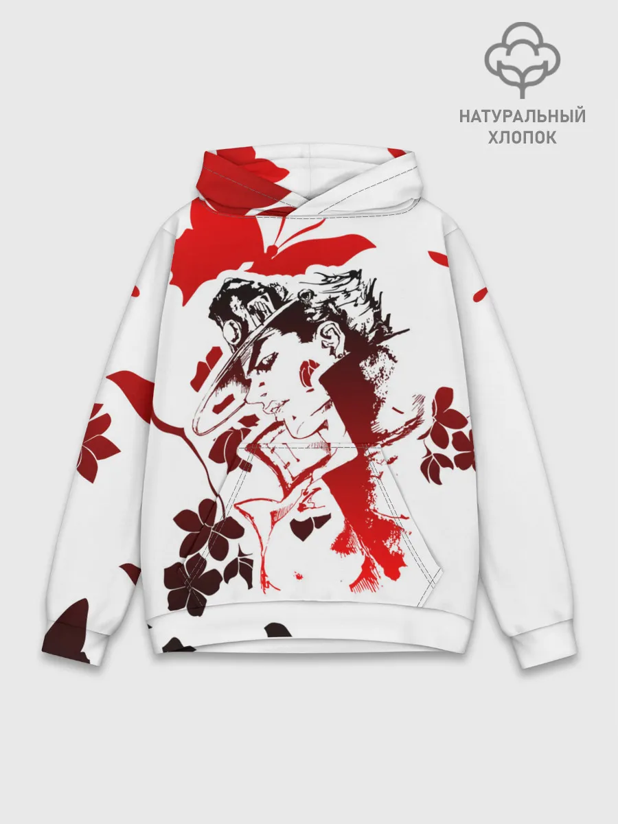 Худи мужской база хлопок / JoJo Bizarre Adventure