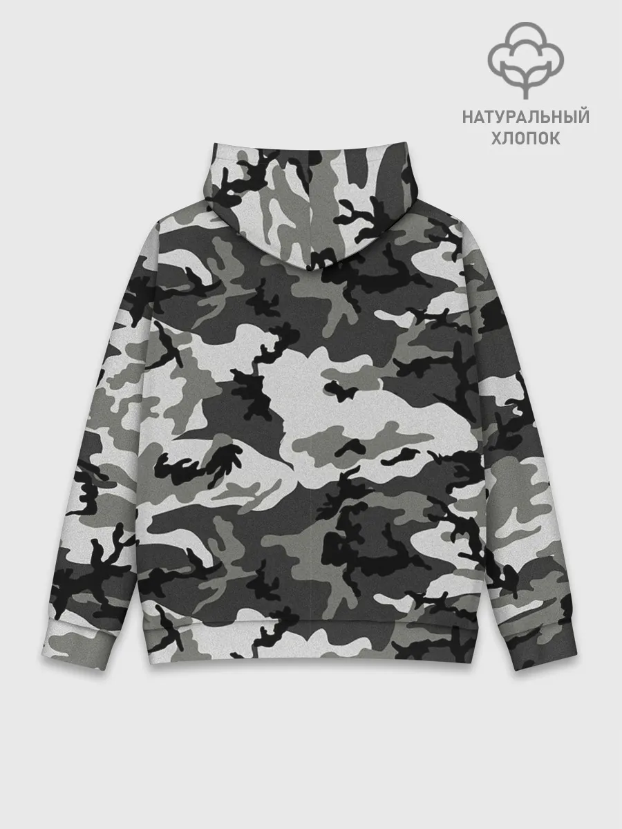 Худи мужской база хлопок / Маскировка