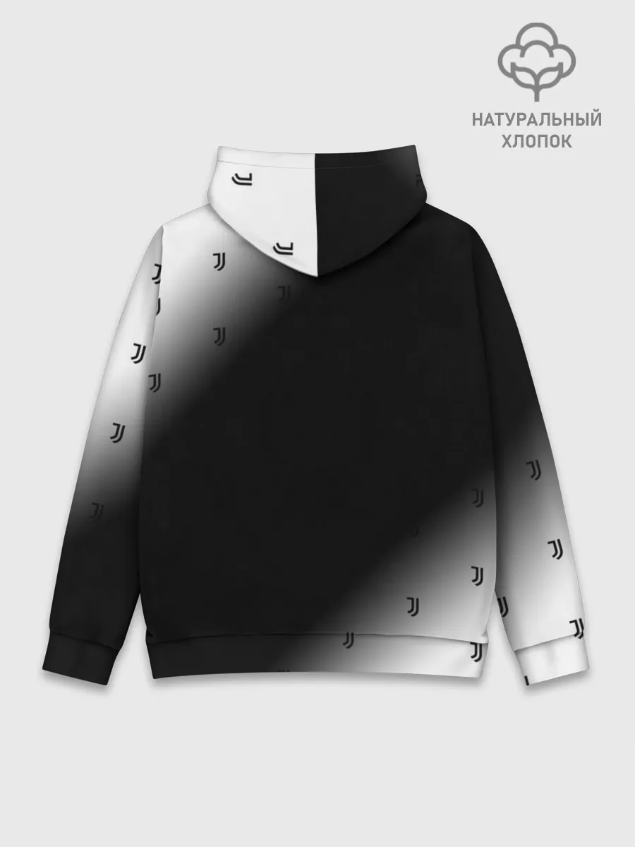 Худи мужской база хлопок / JUVENTUS / ЮВЕНТУС