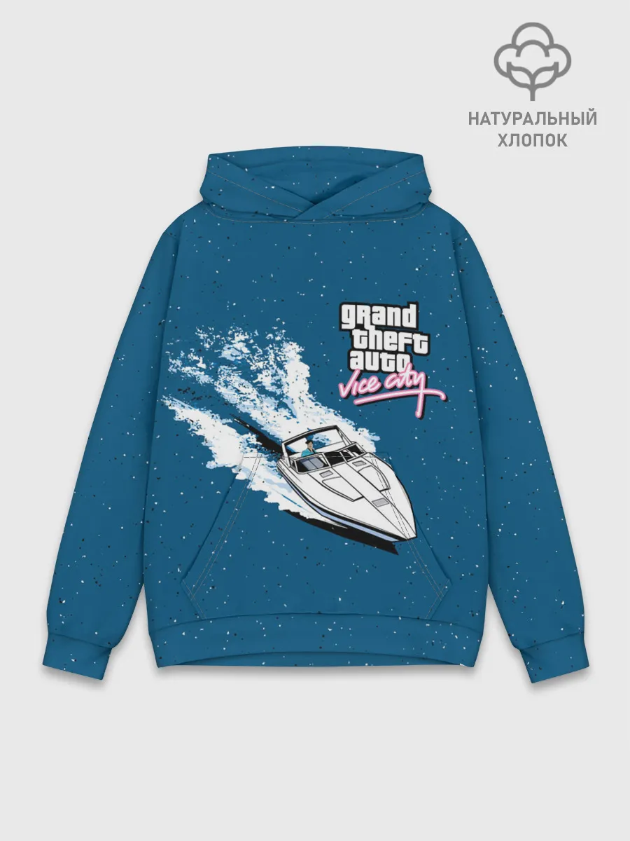 Худи мужской база хлопок / GTA Vice City