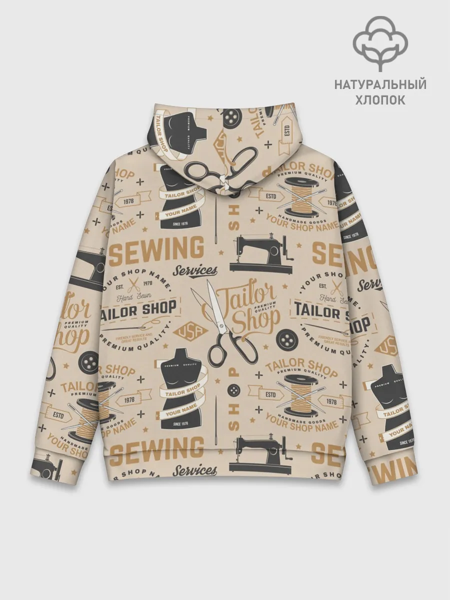 Худи мужской база хлопок / sewing