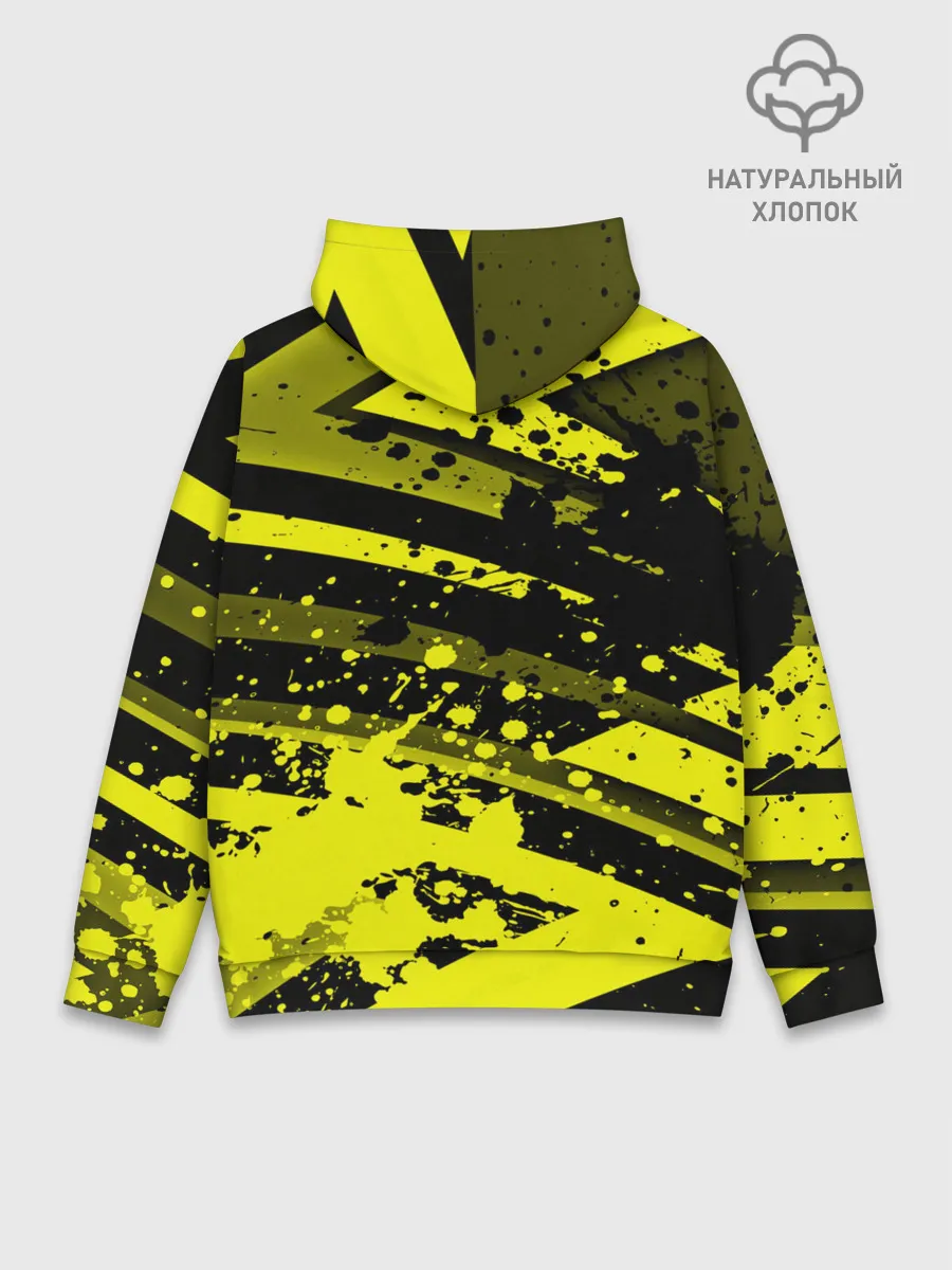 Худи мужской база хлопок / Borussia Dortmund