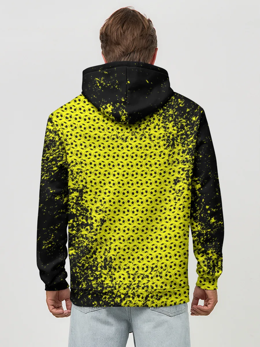 Худи мужской база хлопок / Borussia Dortmund