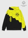 Худи мужской база хлопок / Borussia Dortmund