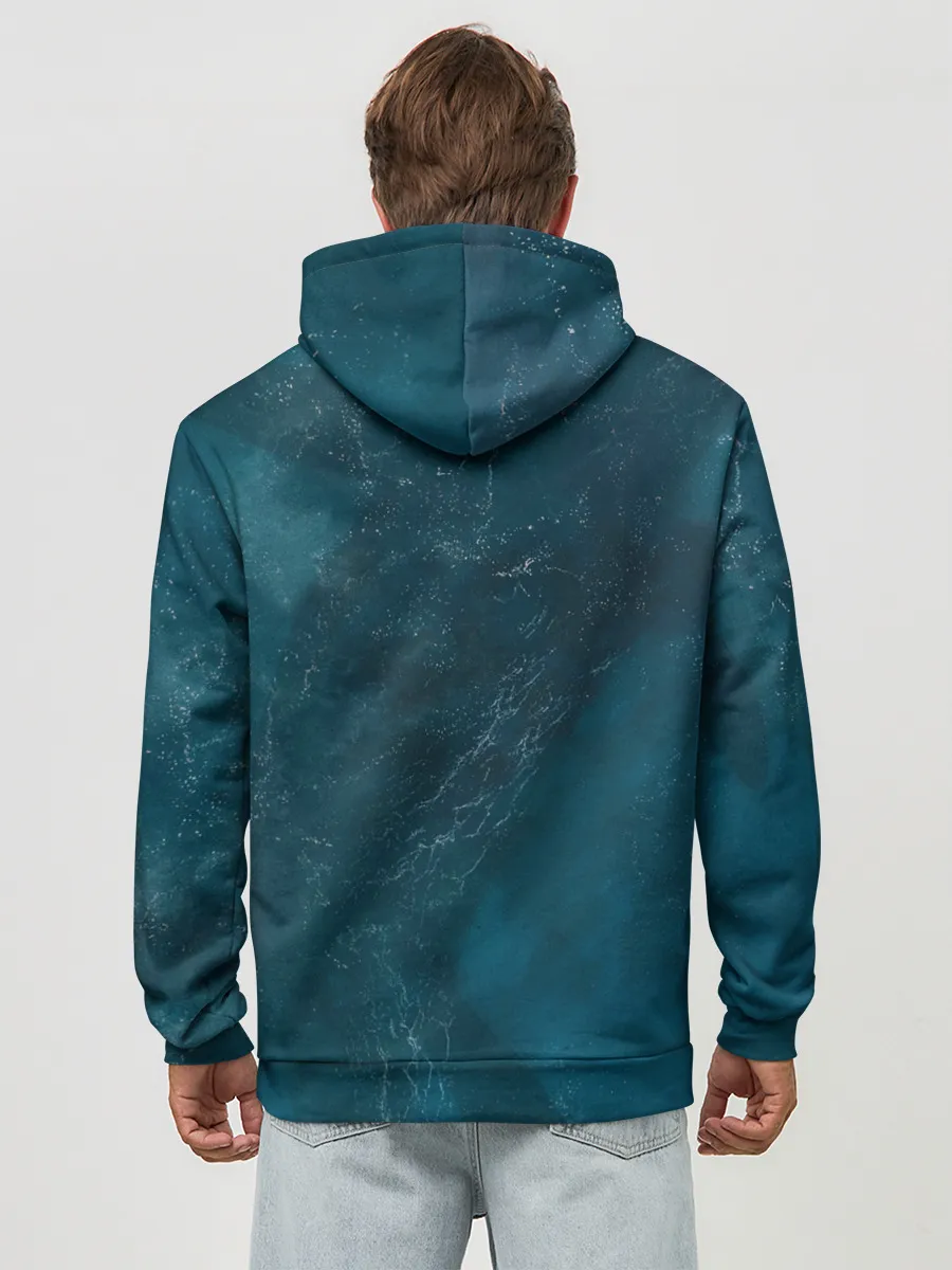 Худи мужской база хлопок / Мир юрского периода 2