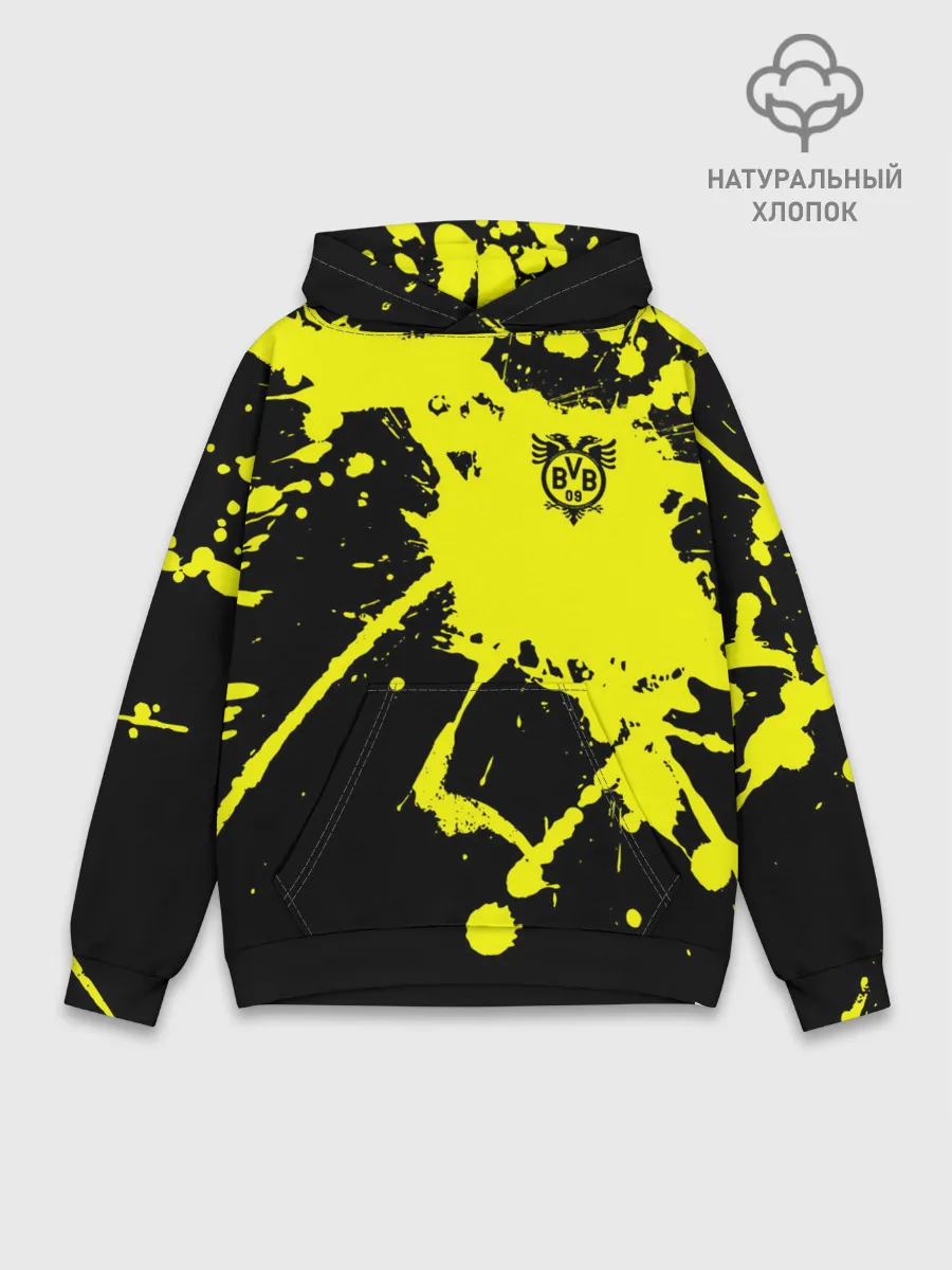 Худи мужской база хлопок / FC Borussia