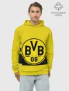 Худи мужской база хлопок / BORUSSIA DORTMUND