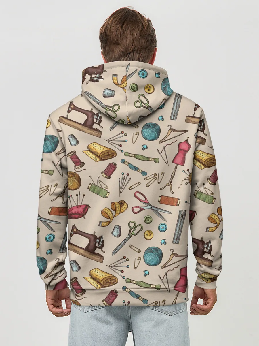 Худи мужской база хлопок / предметы шитья