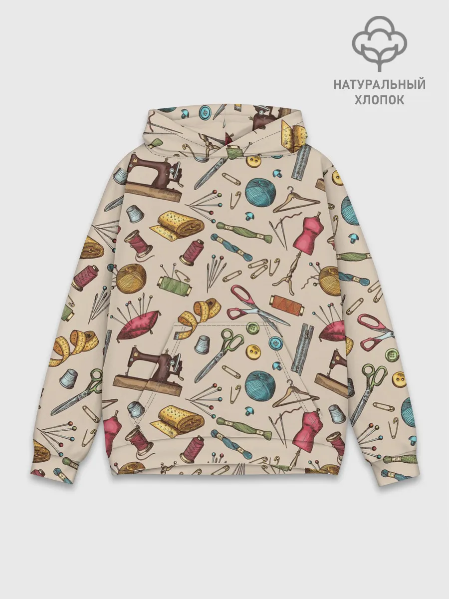 Худи мужской база хлопок / предметы шитья