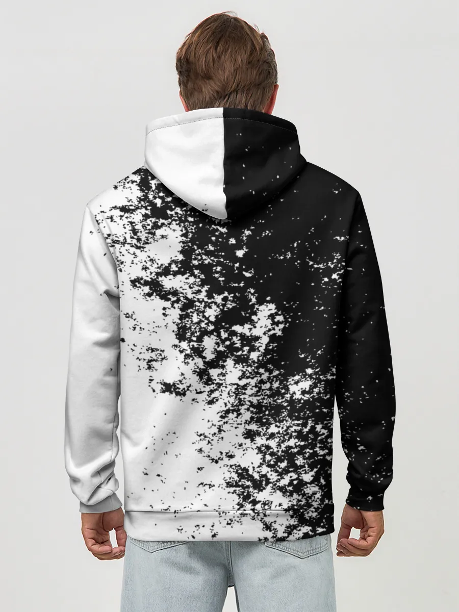 Худи мужской база хлопок / Приключения ДжоДжо