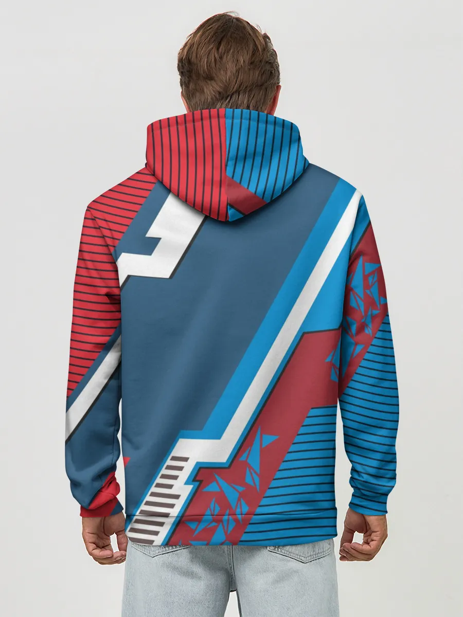 Худи мужской база хлопок / Cyborg logo