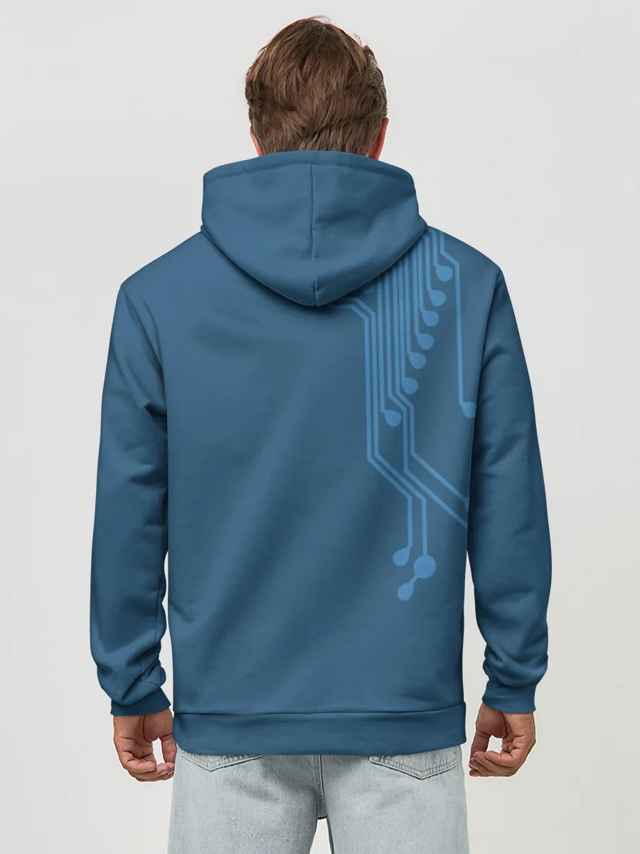 Худи мужской база хлопок / Cyborg