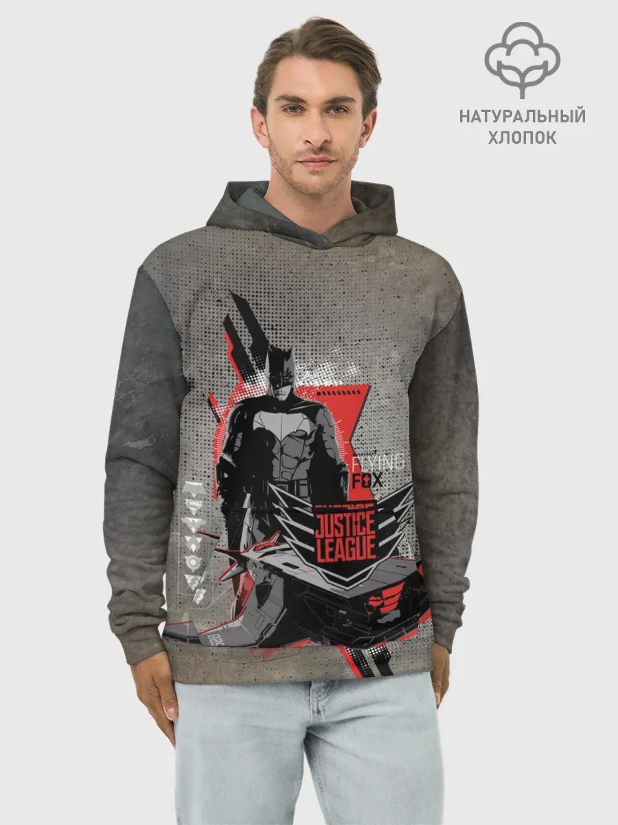 Худи мужской база хлопок / Batman