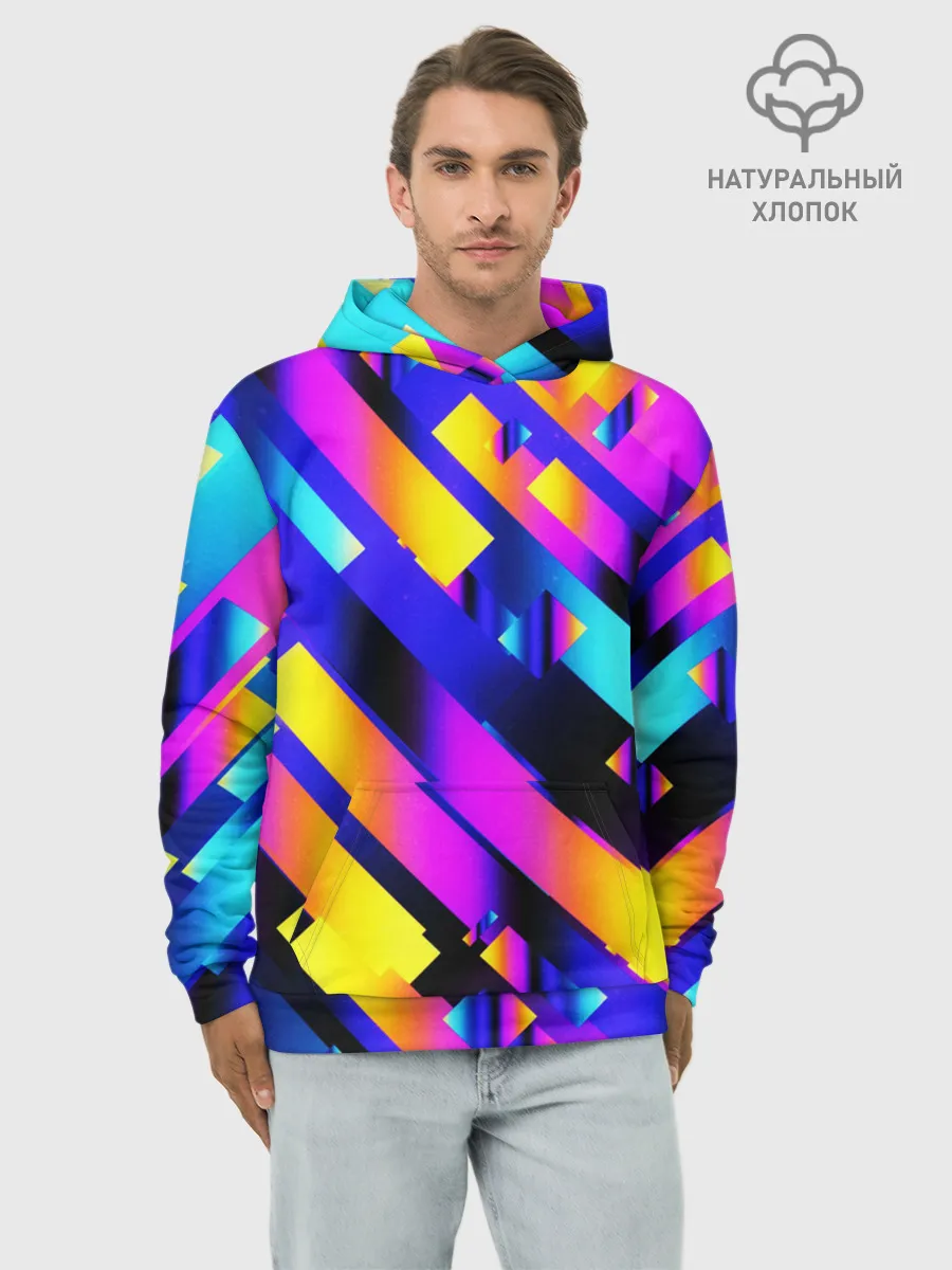 Худи мужской база хлопок / Rectangle