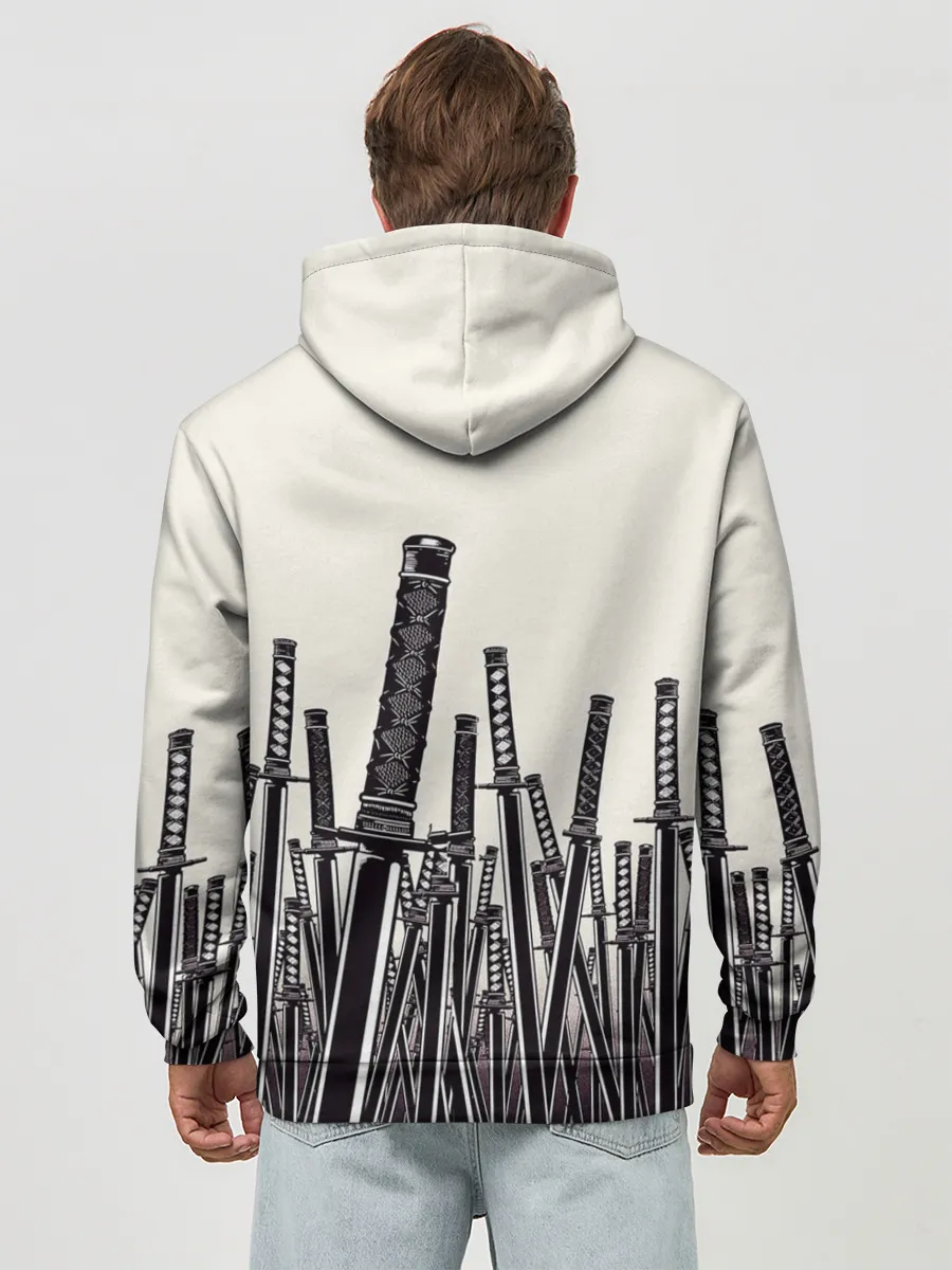 Худи мужской база хлопок / Призрак Цусимы