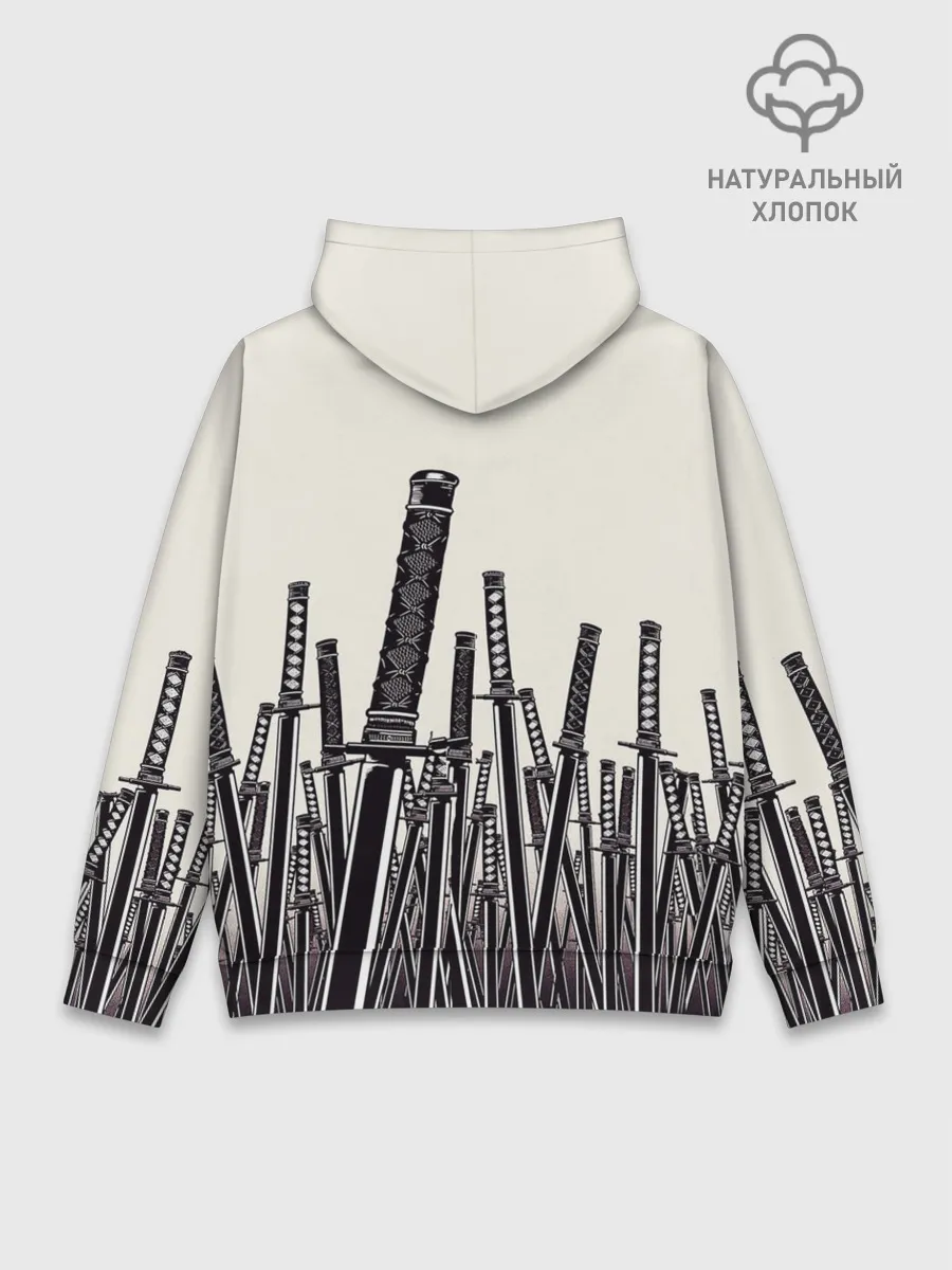 Худи мужской база хлопок / Призрак Цусимы