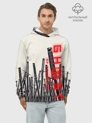 Худи мужской база хлопок / Призрак Цусимы