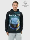 Худи мужской база хлопок / Halo Infinite